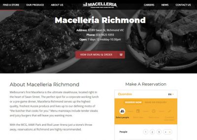 macelleria web development project