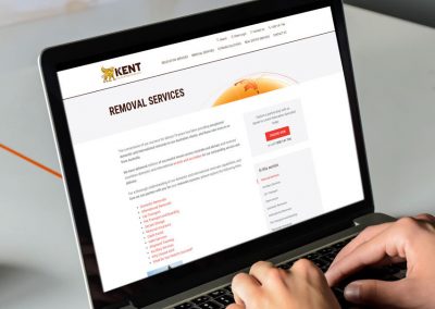 kent relocation services web development project