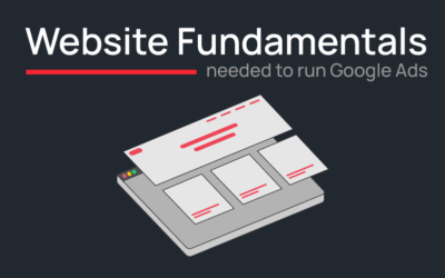 Website Fundamentals Needed To Run Google Ads